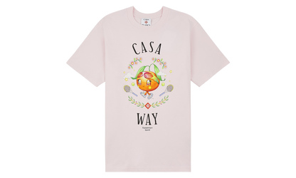 Casa Way Mascot Tee "Pale Pink"