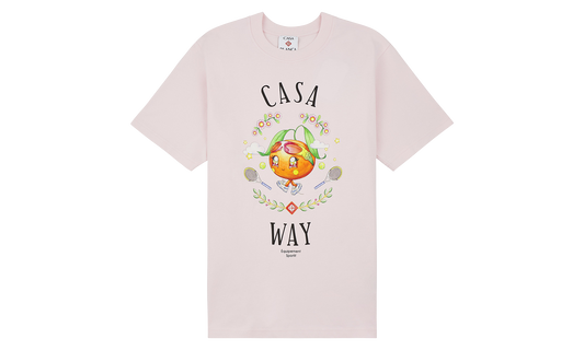 Casa Way Mascot Tee "Pale Pink"