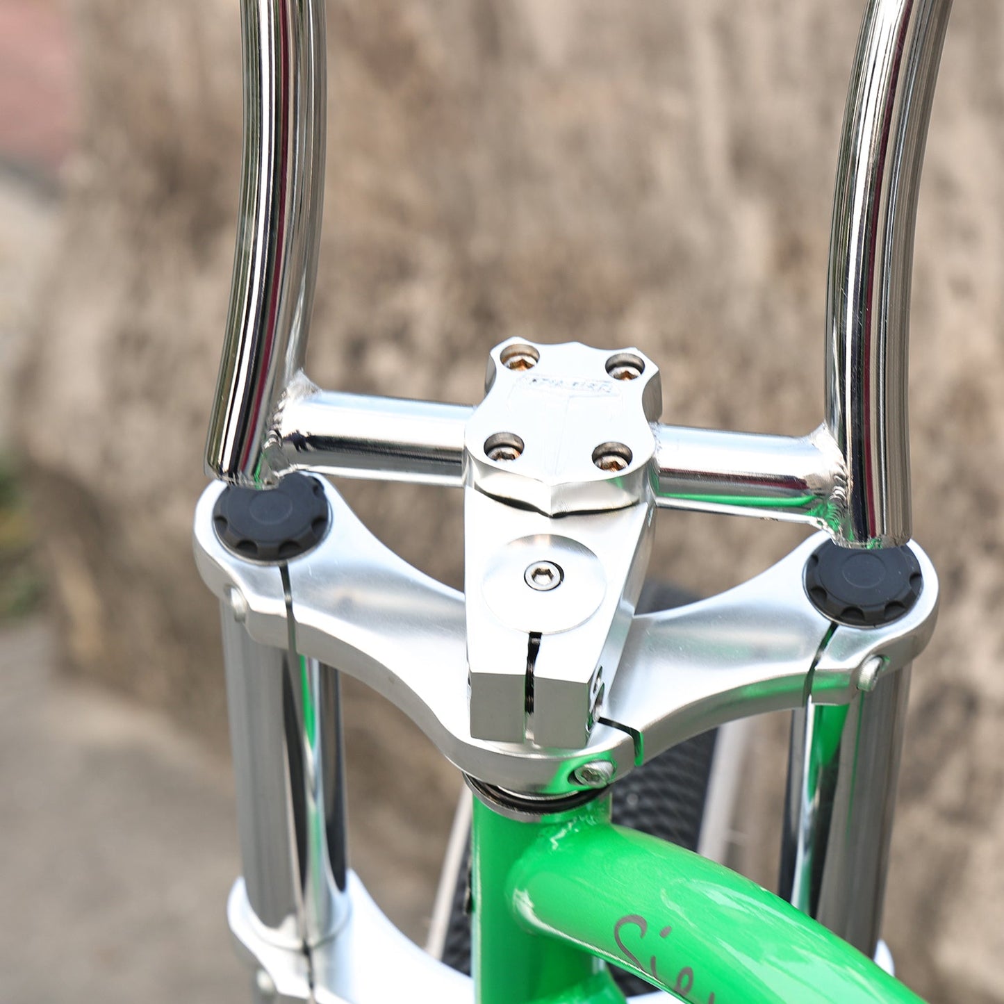 Chico HB-TB-W800-175 W-type Steel Handlebar 800*175*22.2mm*1.6T