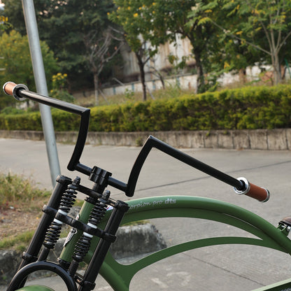 Chico HB-TB-W800-175 W-type Steel Handlebar 800*175*22.2mm*1.6T