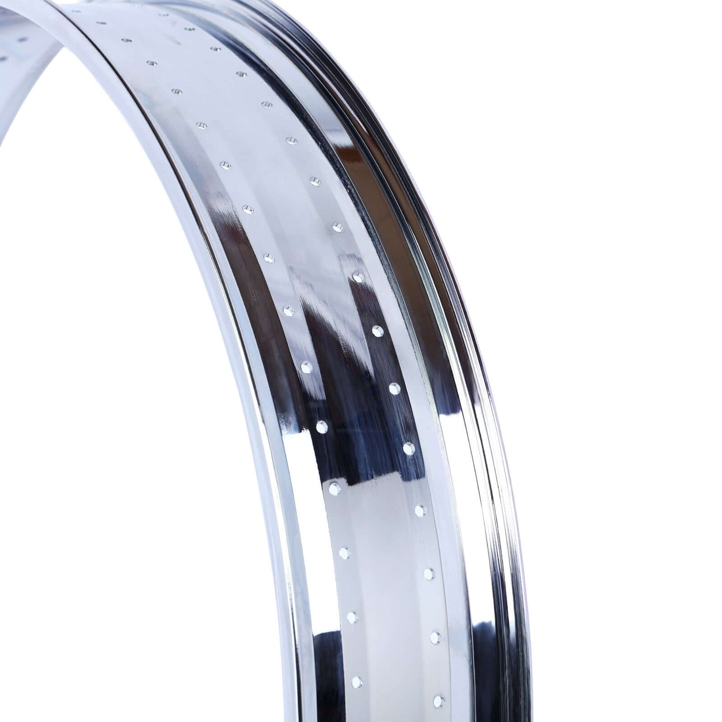 Chico RM-TH9526140-CP Bike Fat Mirror Electroplating Chrome Rim 26" x 4"×140H 100MM