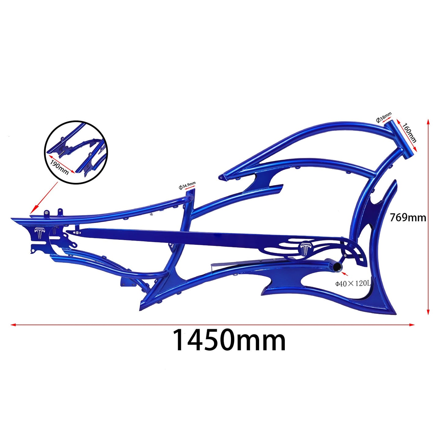 FM-RAPTOR Ebike Frame