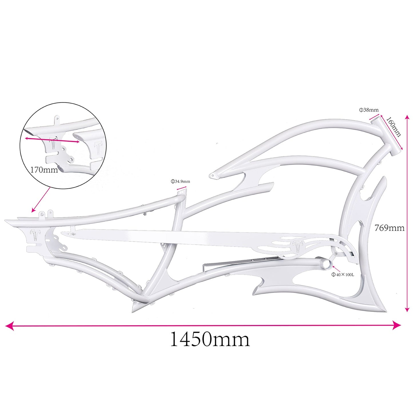 FM-RAPTOR Ebike Frame