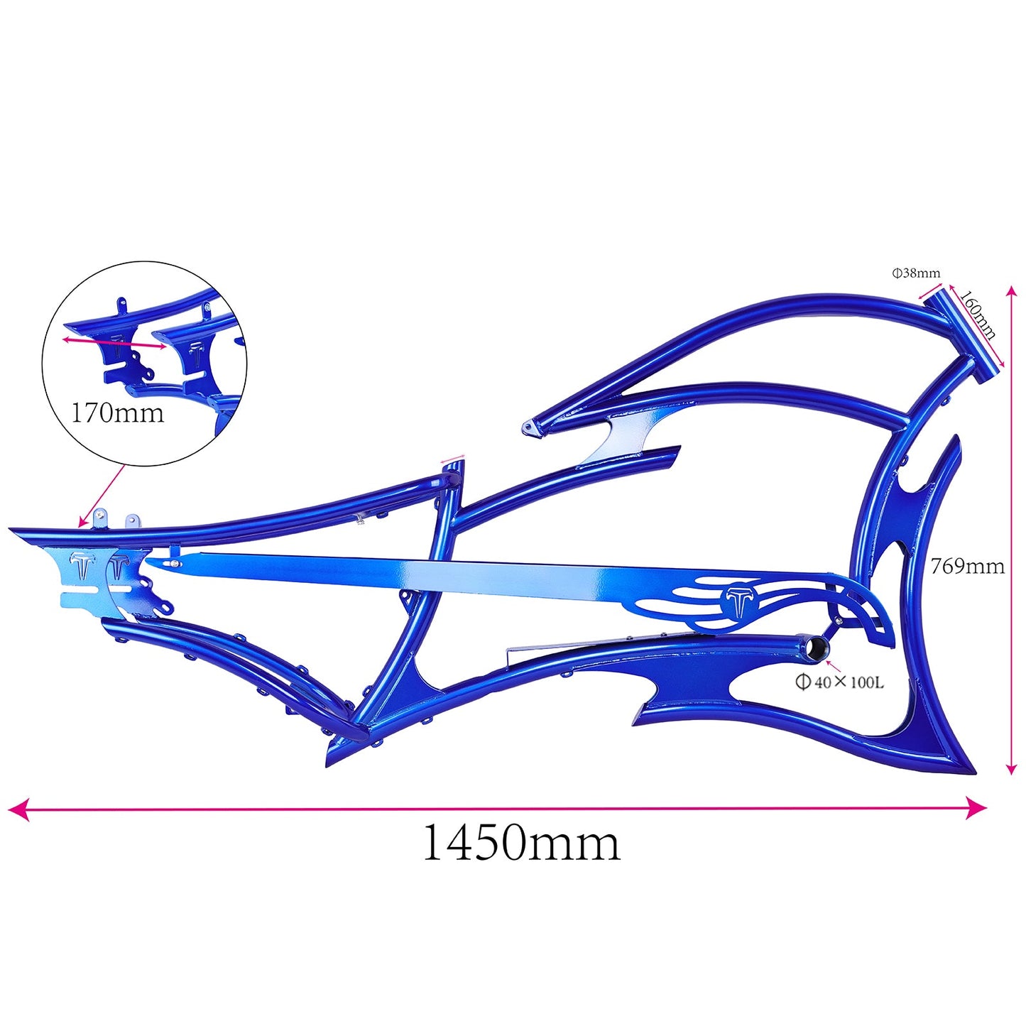 FM-RAPTOR Ebike Frame