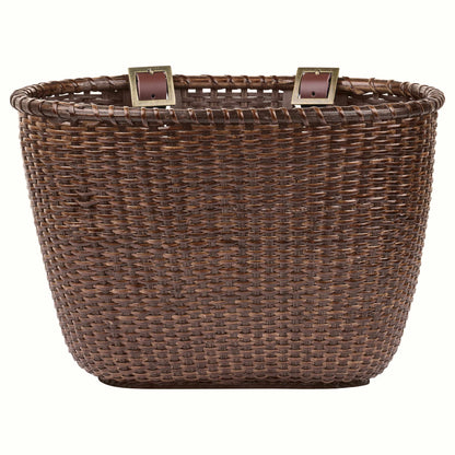 Dreamcatcher Handwoven Cane Bike Basket