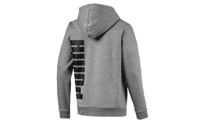 BIG LOGO FULL ZIP HOODY FLEECE "Grey"