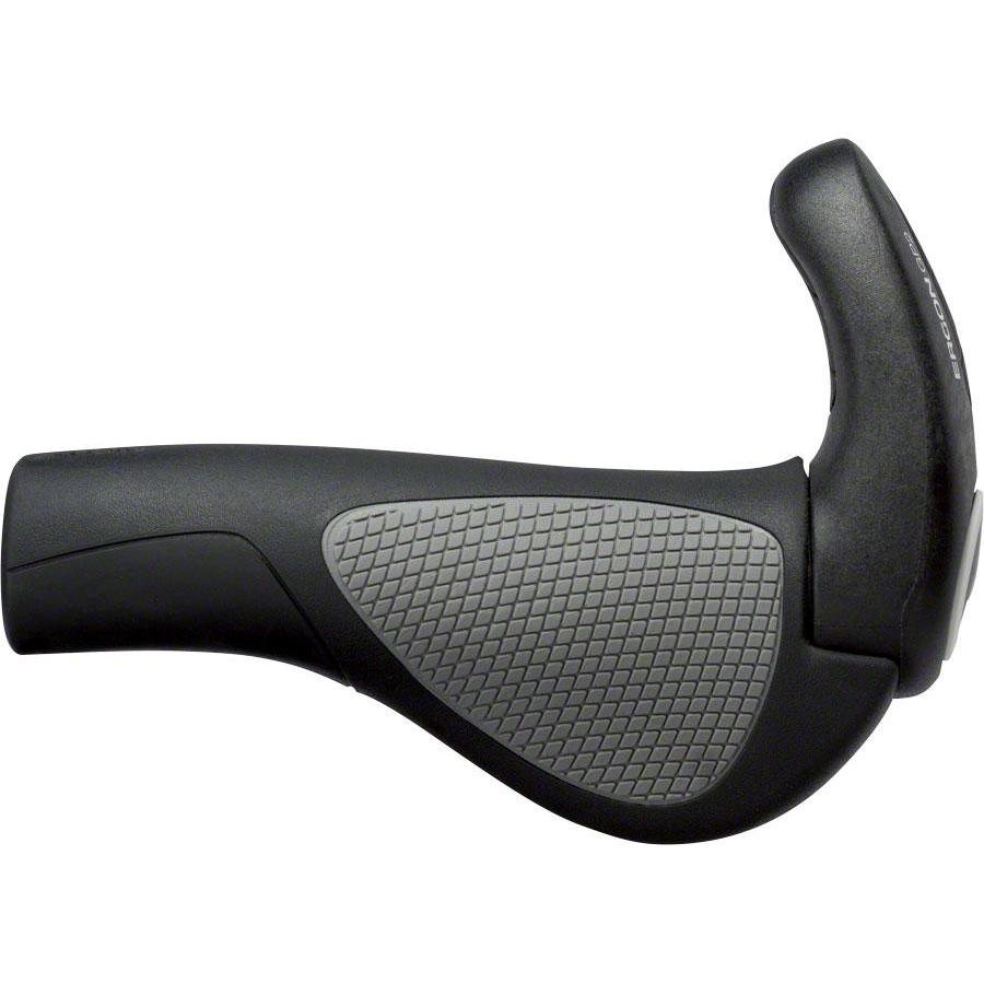 Ergon GP2 Lock On Single Bolt Grips Black/Gray Large