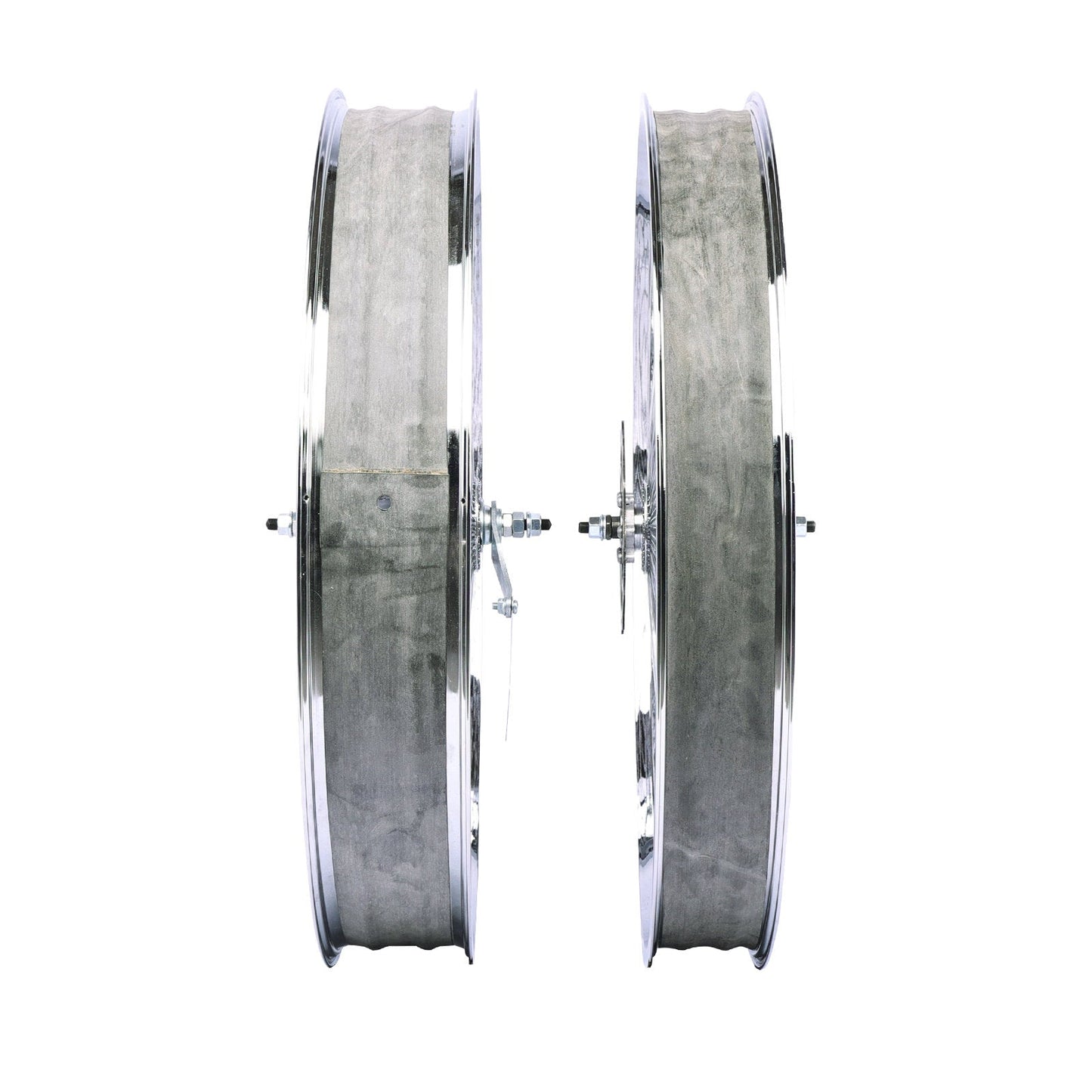 Chico WH-TH9526140C-CP Lowrider 26'' Coaster Brake Chrome Alloy Wheel Set