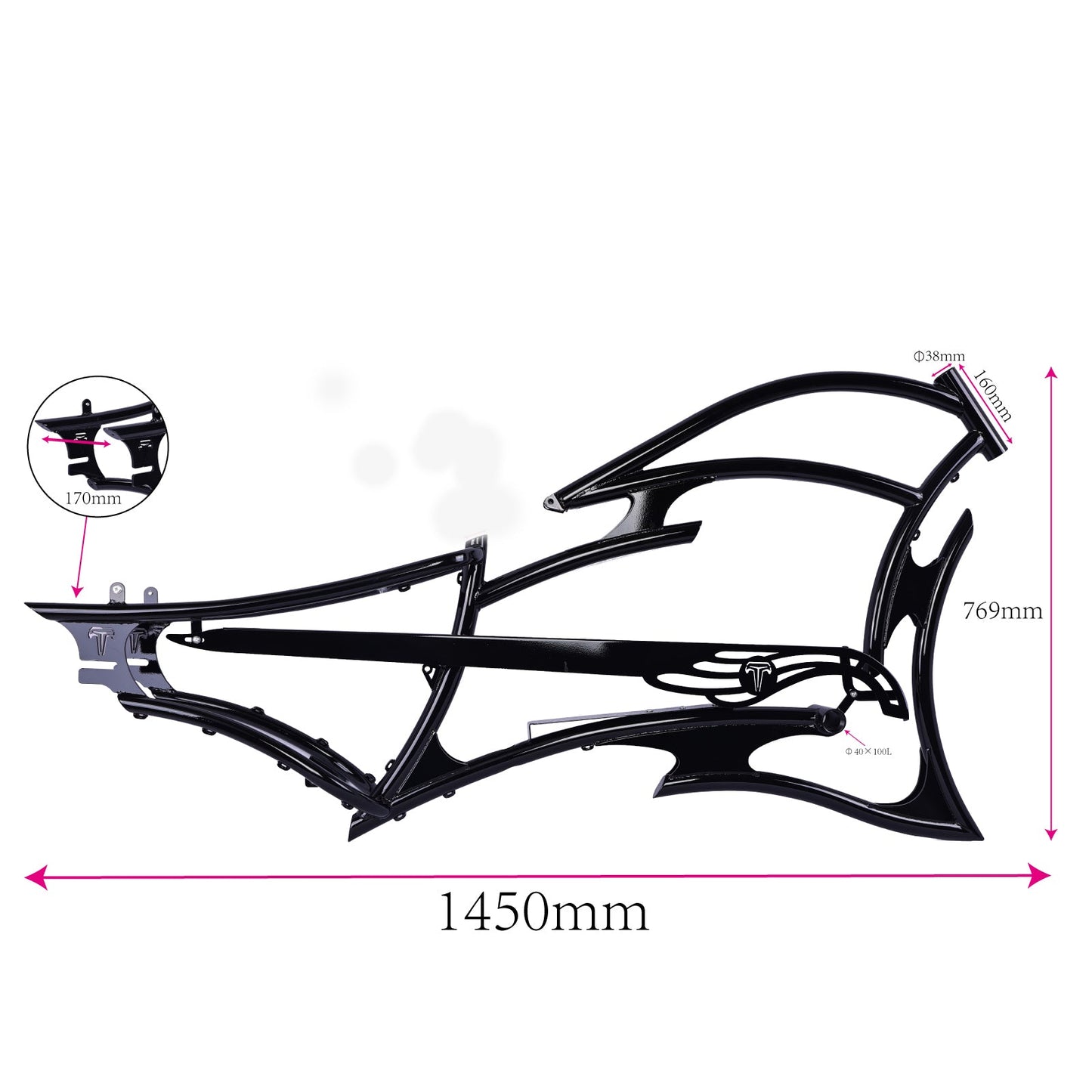 FM-RAPTOR Ebike Frame