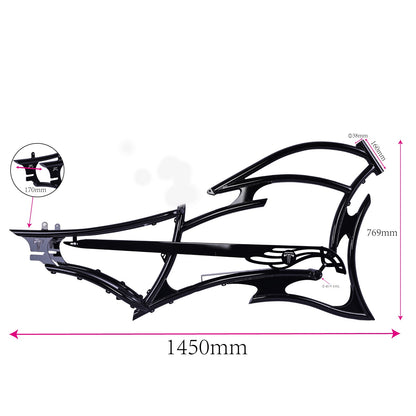 FM-RAPTOR Ebike Frame