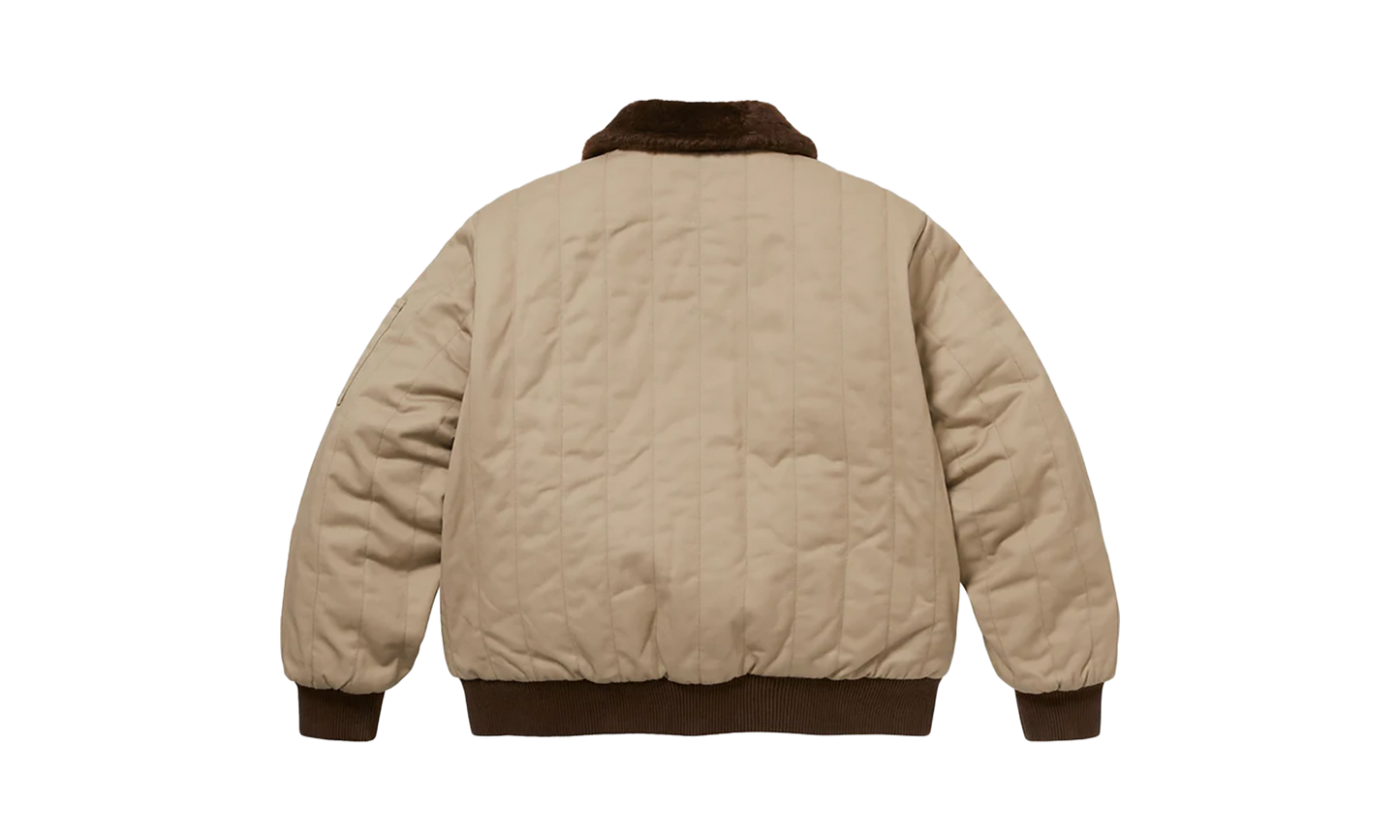 Dickies® Reversible Quilted Faux Fur Work Jacket "FW 25 - Tan"