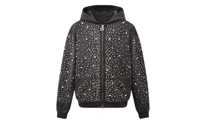 Cashew Blossom Pearl Hoodie "Faded Black"