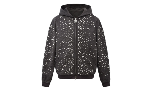 Cashew Blossom Pearl Hoodie "Faded Black"