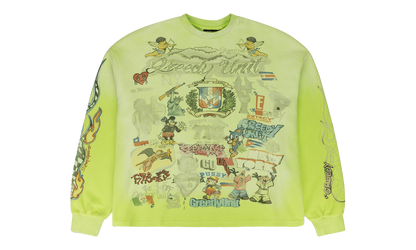 ALL OVER PRINT THERMAL T-SHIRT "GREEN"