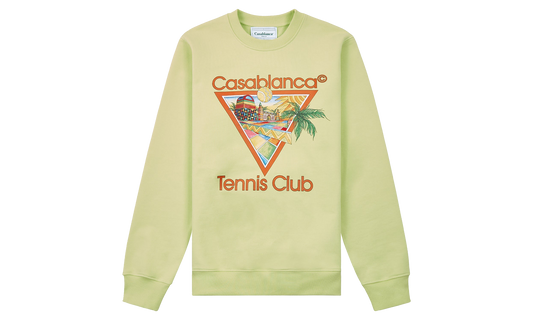 Afro Cubism Tennis Club Sweatshirt "Green"