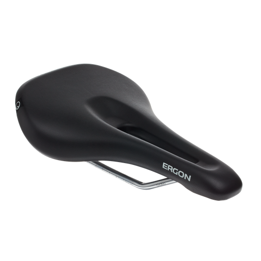 Ergon SM Women's Saddle Steel Black Medium/Large
