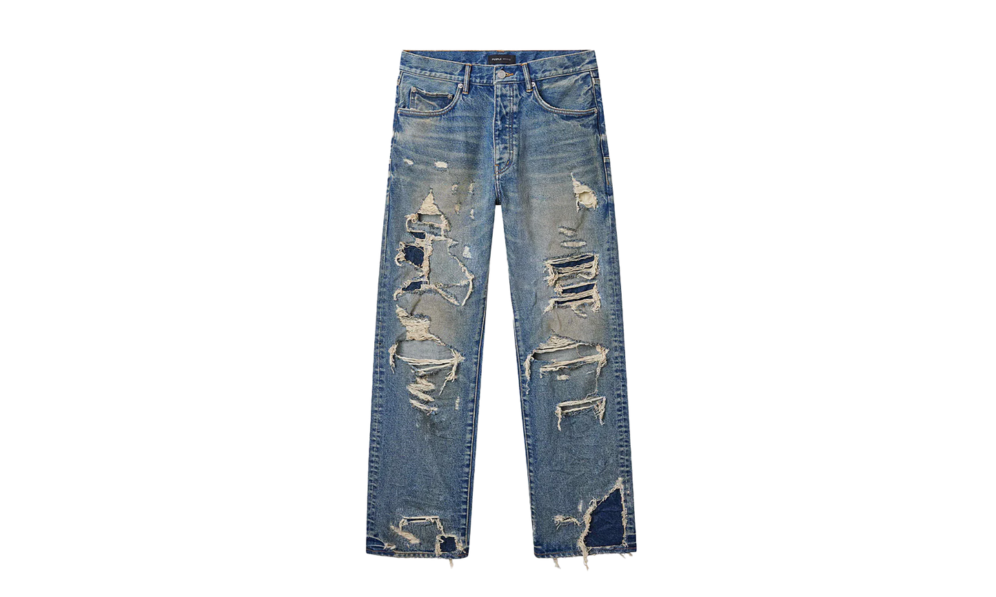 Dirty Repair Blowout Denim "Blue"
