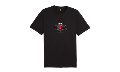 FERRARI RACE GRAPHIC TEE "Black"