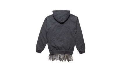 Canada Feather Trim Hoodie "Gray"
