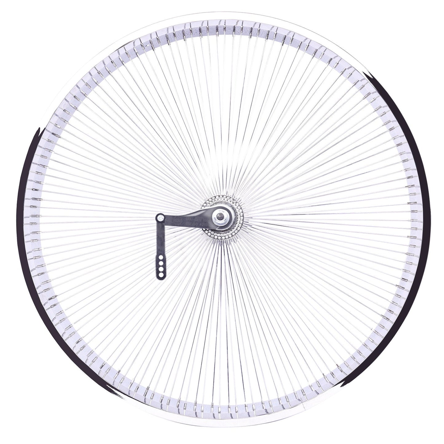 Chico WH-TH9526140C-CP Lowrider 26'' Coaster Brake Chrome Alloy Wheel Set