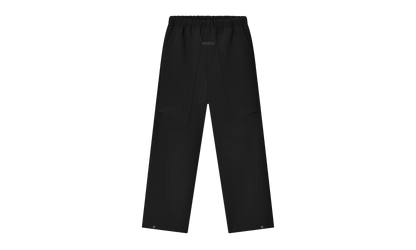 Bonded Canvas Work Pants "Jet Black"