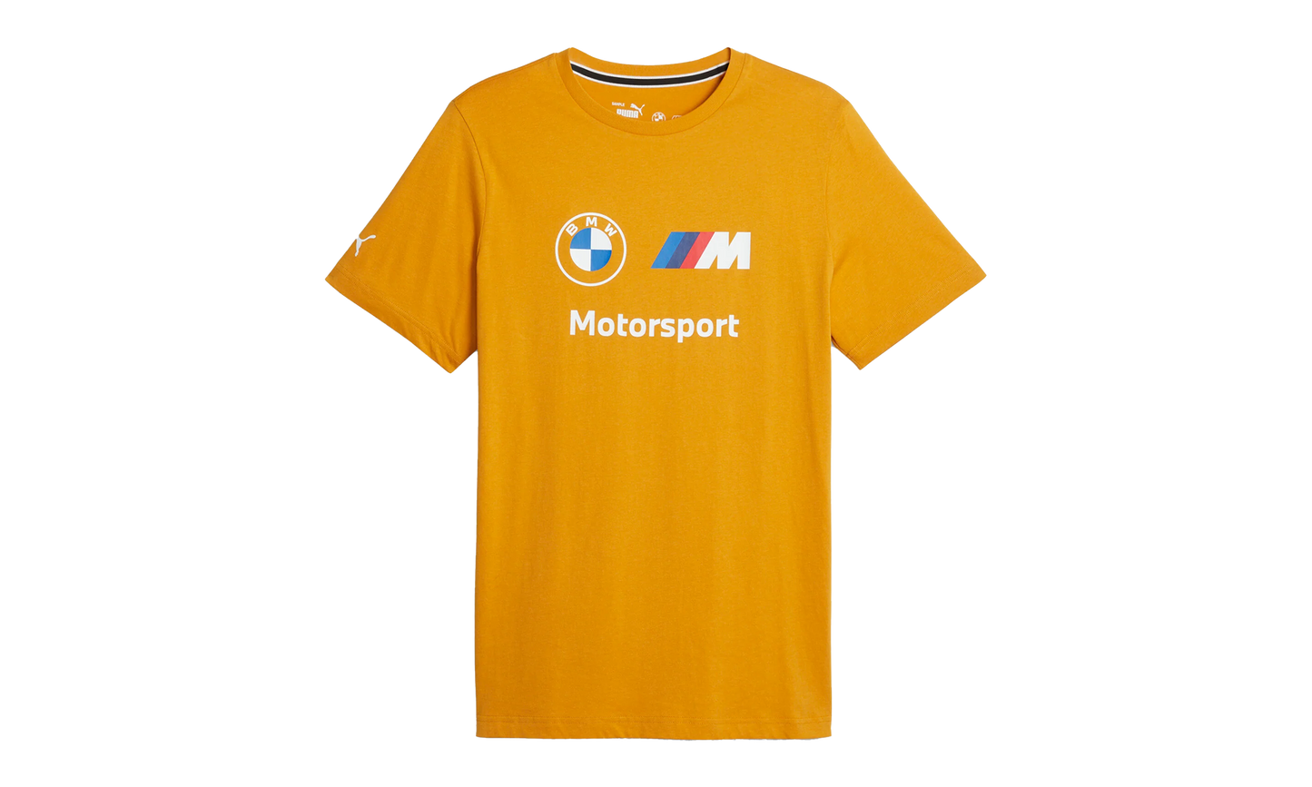 BMW MOTORSPORT ESSENTIAL LOGO TEE "Yellow"