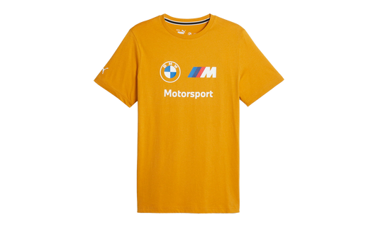 BMW MOTORSPORT ESSENTIAL LOGO TEE "Yellow"