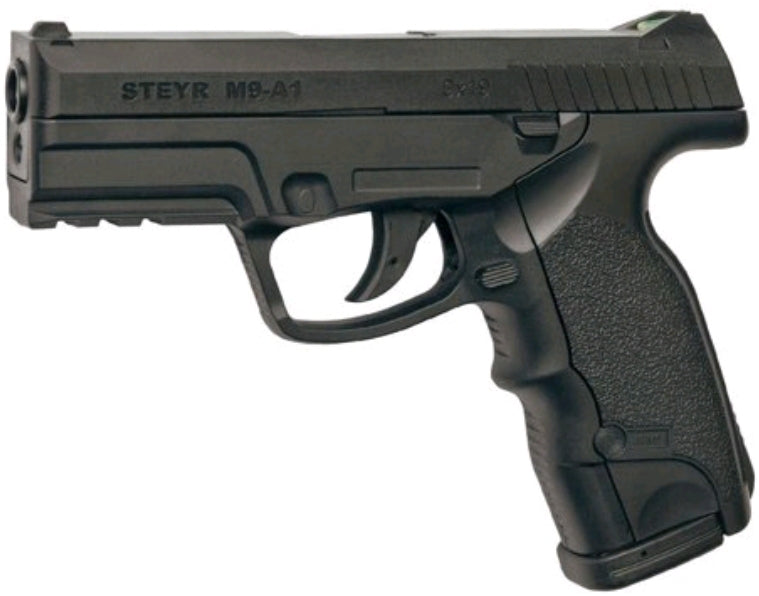 ASG Steyr M9-Al Black 0177cal Steel BB Airgun CO2 Non-Blowback Pistol