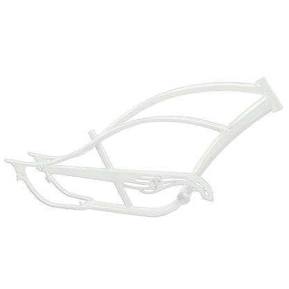 FM-BRONCO Bronco Chopper Stretch Cruiser Bike Frame, 26" Coaster Brake/7 Speed