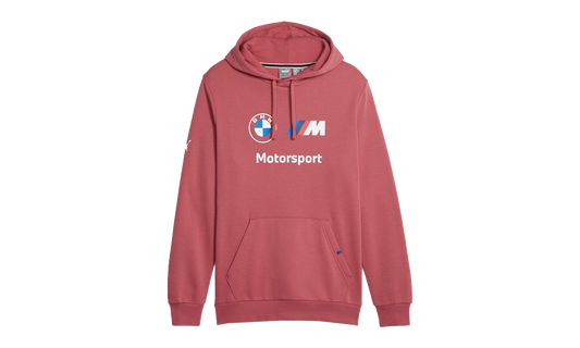 BMW MOTORSPORT ESSENTIAL HOODIE FLEECE "Red"