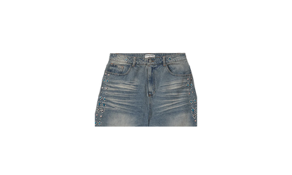 Candy Jorts "Mid Blue"