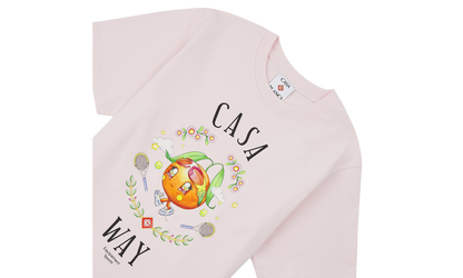 Casa Way Mascot Tee "Pale Pink"