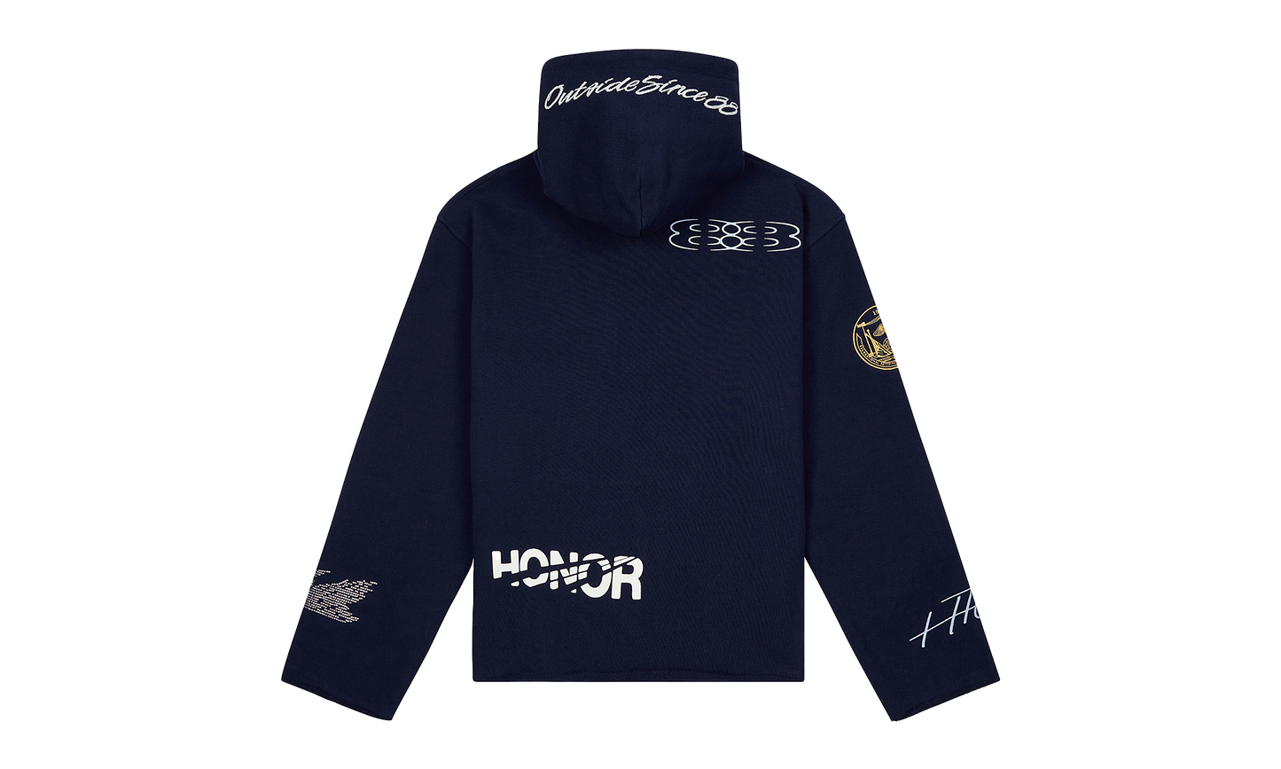 1988 Full Zip Hoodie "Blue"