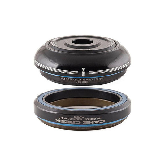 Cane Creek 40 SERIES IS52/40 / IS41/28.6 Complete Tapered Headset Black