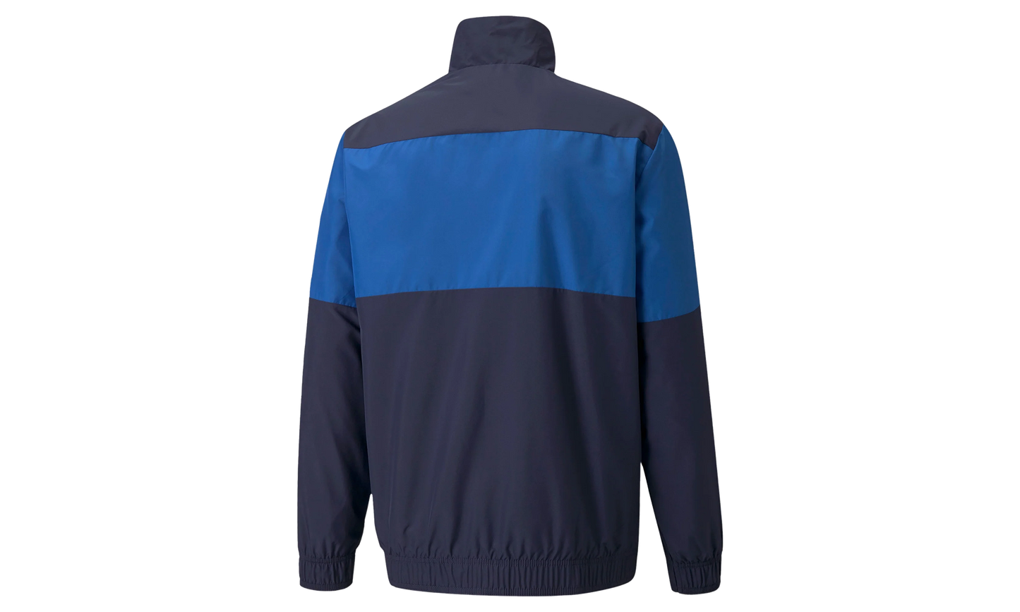FIGC ITALIAN FOOTBALL FEDERATION PREMATCH JACKET "Blue"