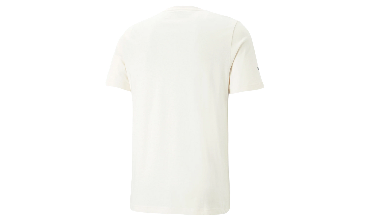 BMW MOTORSPORT ESSENTIAL LOGO TEE "White"