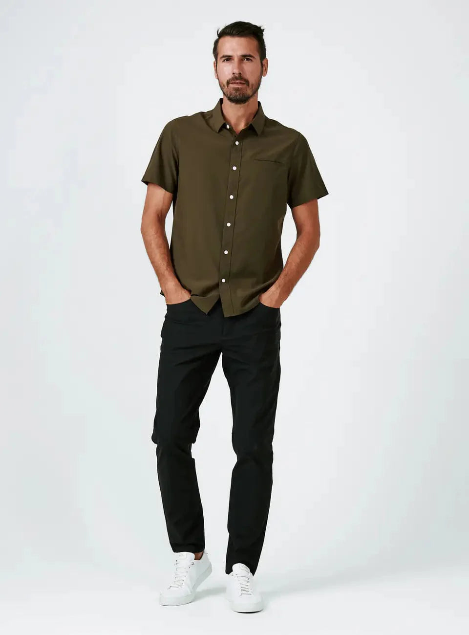 7Diamonds Grant Shortsleeve Button Up Shirt - Men's