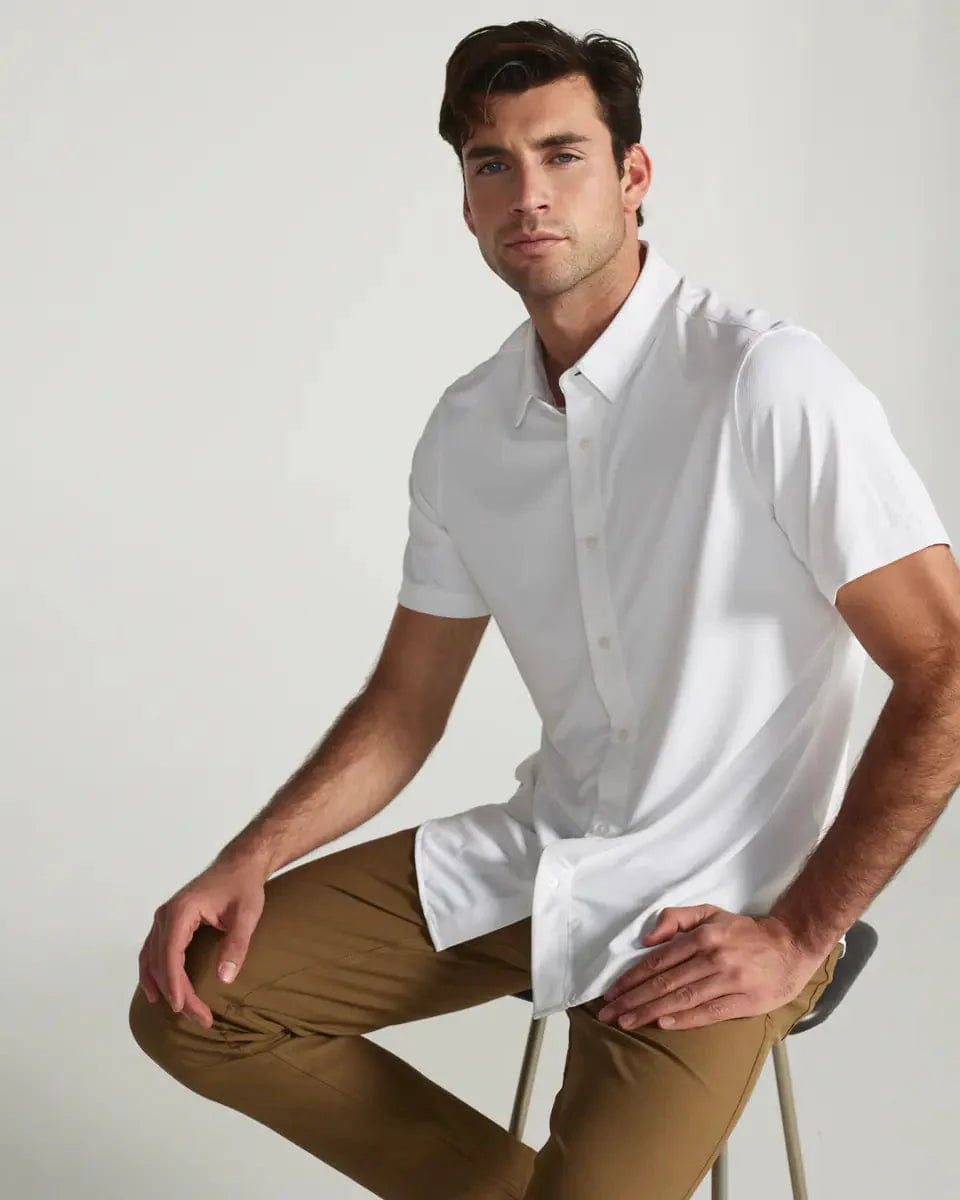 7Diamonds Owen Shortsleeve Button Up Shirt - Men's