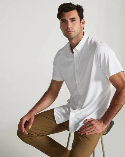 7Diamonds Owen Shortsleeve Button Up Shirt - Men's
