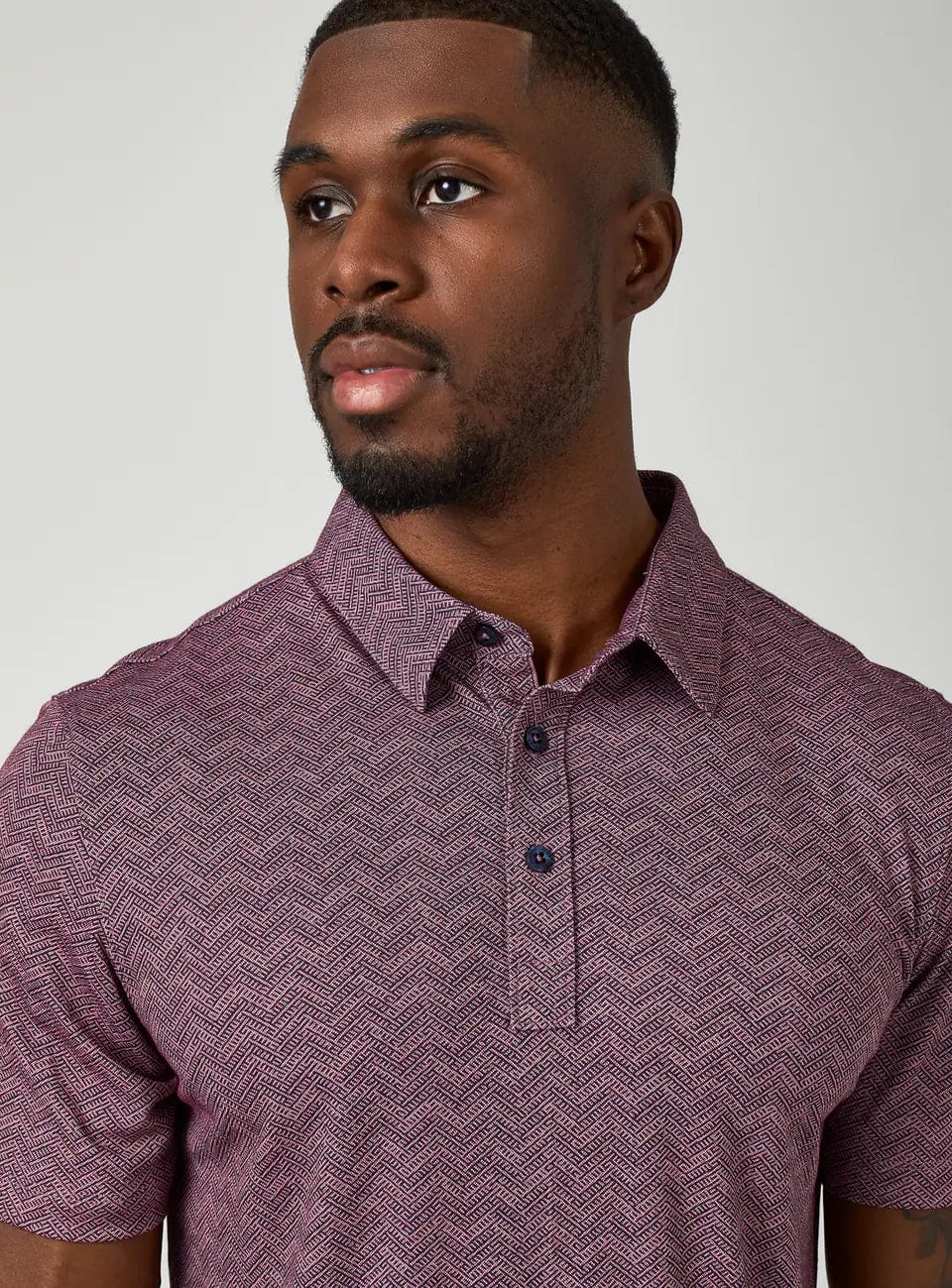 7Diamonds Tantalum Pima Polo - Men's