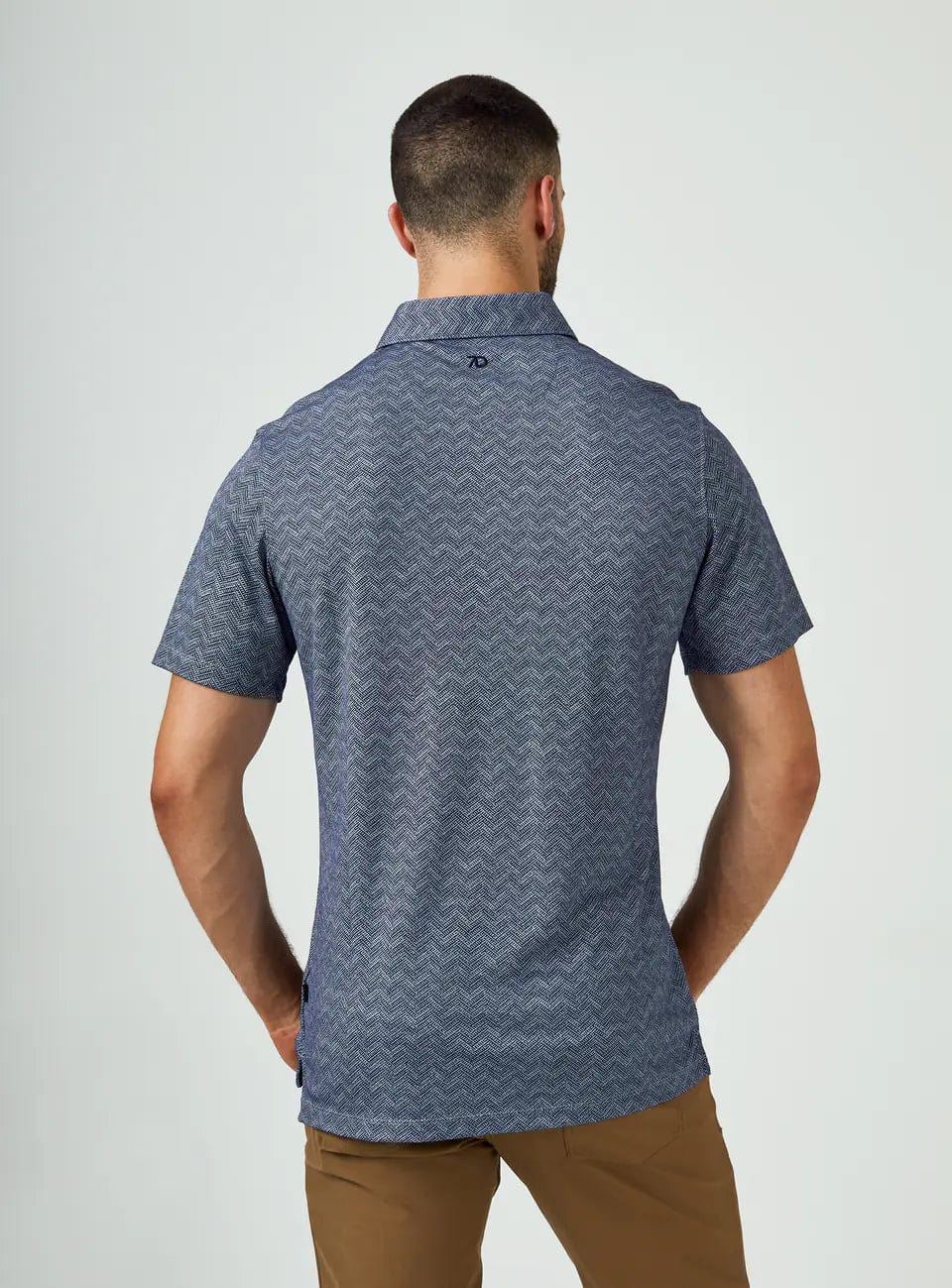 7Diamonds Tantalum Pima Polo - Men's