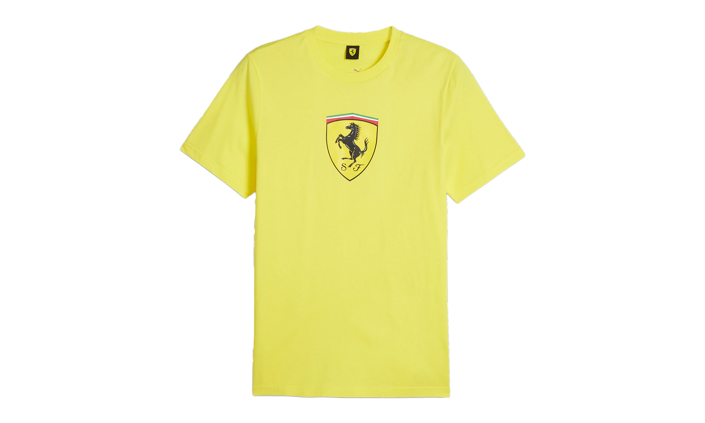 FERRARI RACE BIG SHIELD T COLOURED "Yellow"