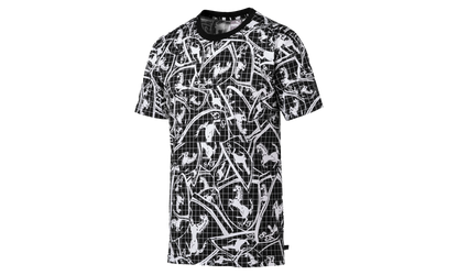 FERRARI AOP TEE "Black"