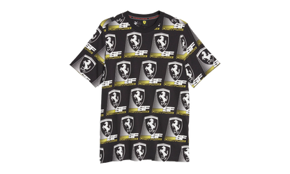 FERRARI RACE AOP TEE 2 "Black"