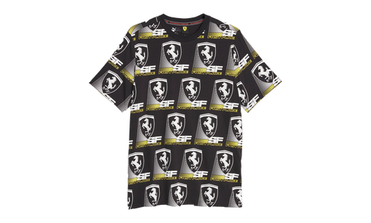 FERRARI RACE AOP TEE 2 "Black"