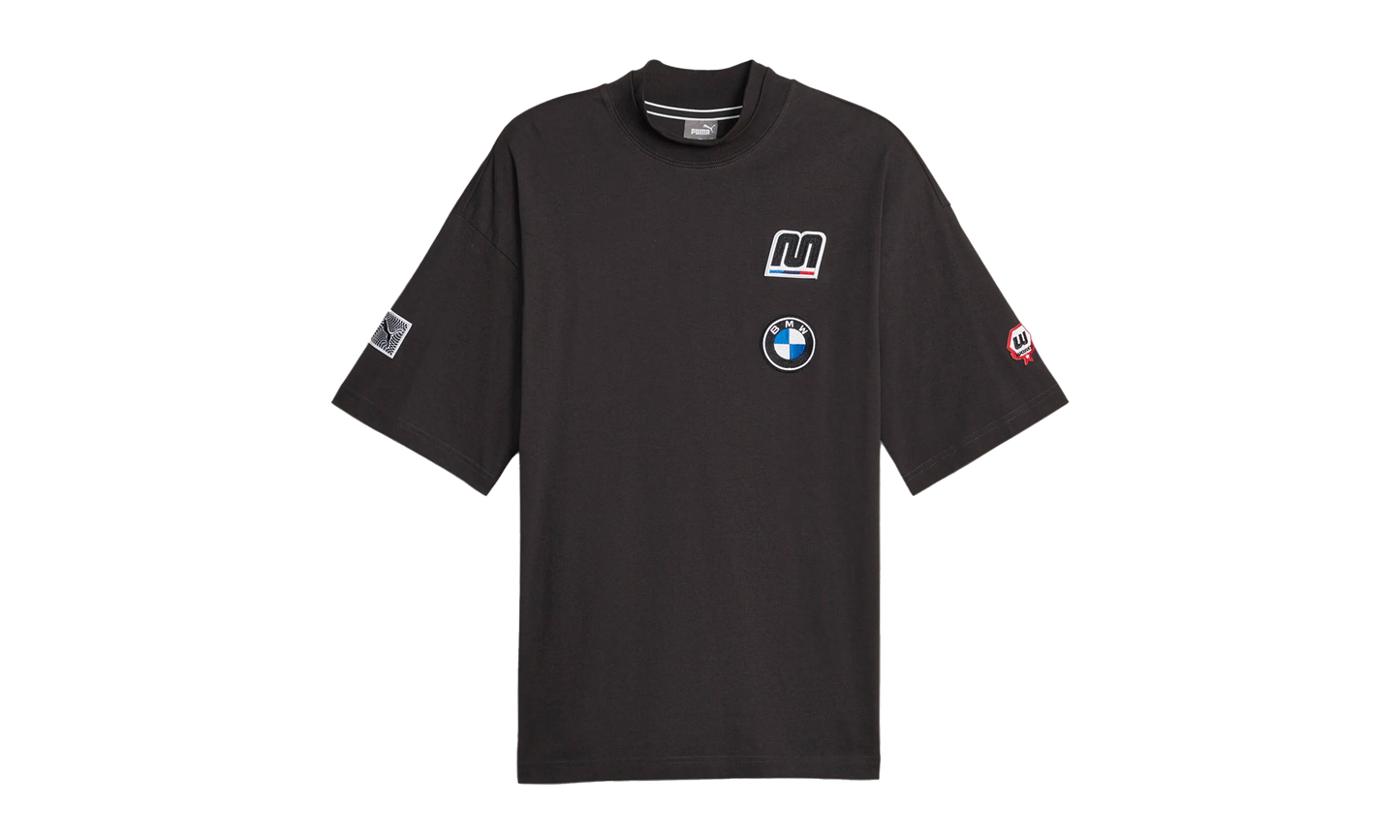 BMW MOTORSPORT GARAGE CREW TEE "Black"