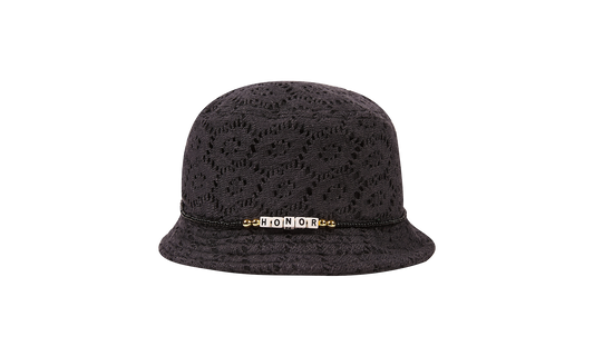 Friendship Crochet Bucket Hat "Black"