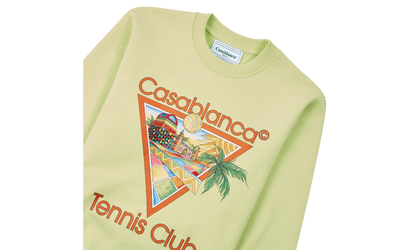 Afro Cubism Tennis Club Sweatshirt "Green"