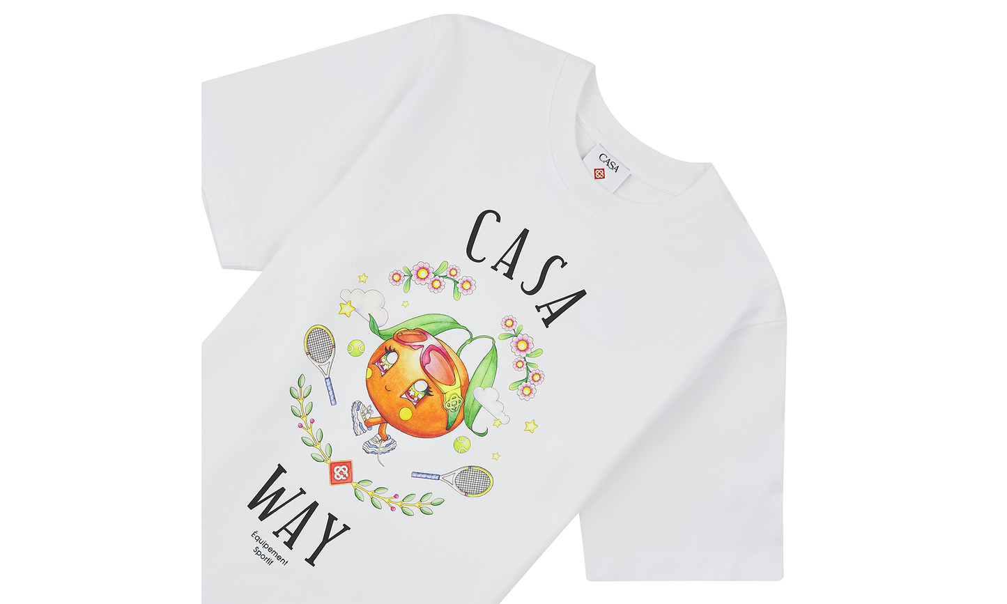 Casa Way Mascot Tee "Bright White"