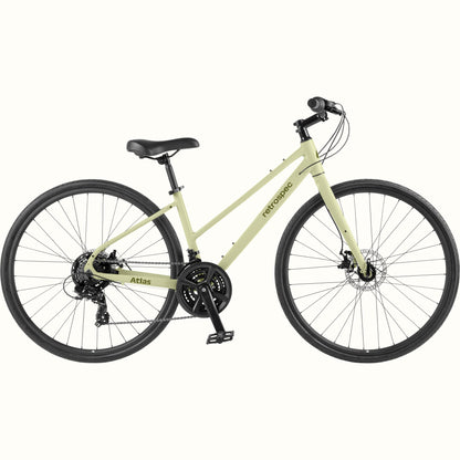 Atlas Fitness Hybrid Bike - Step Through 21 Speed